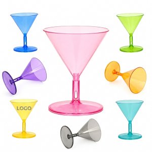 Stackable 2oz Mini Martini Tasting Cups for Events