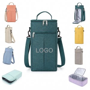 Insulated Vertical Sling Cooler Bag for Outdoor Activities and Leisure