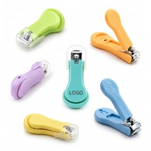 Ergonomic Comfort-Grip Nail Clipper with Debris Guard