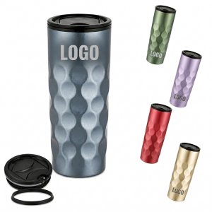 20 oz. Dimpled Double-Wall Vacuum Insulated Stainless Steel Tumbler