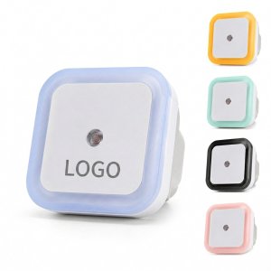 Automatic Dusk-to-Dawn Square LED Plug-in Night Light