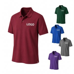 Eco-Friendly High-Performance Recycled Athletic Polo