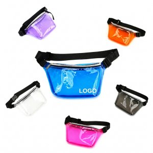 Transparent Stadium-Approved Waist Pack with Adjustable Strap