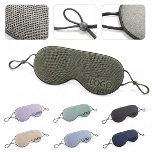 Dual-Sided Ventilated Mesh Sleep Mask with Adjustable Toggles